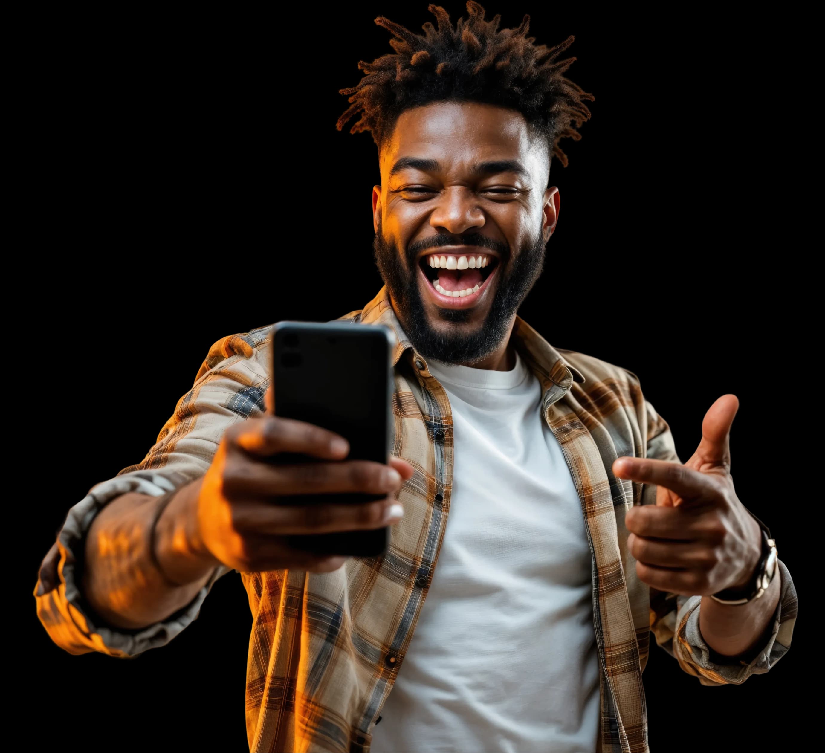 Person using FlipEx app to sell cryptocurrency to Naira in Nigeria